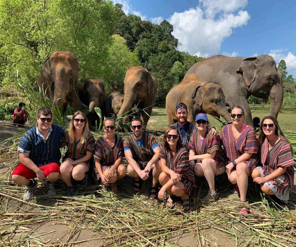 Elephant  Wildlife Sanctuary Tour