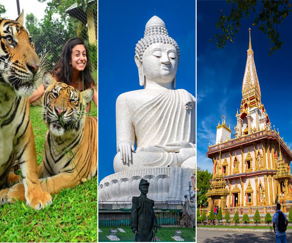 Phuket City & Tiger Kingdom Tours Phuket