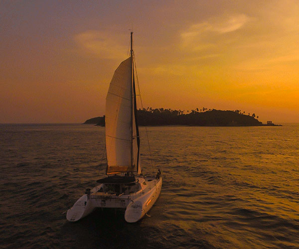 Coral Island half day tour by catamaran