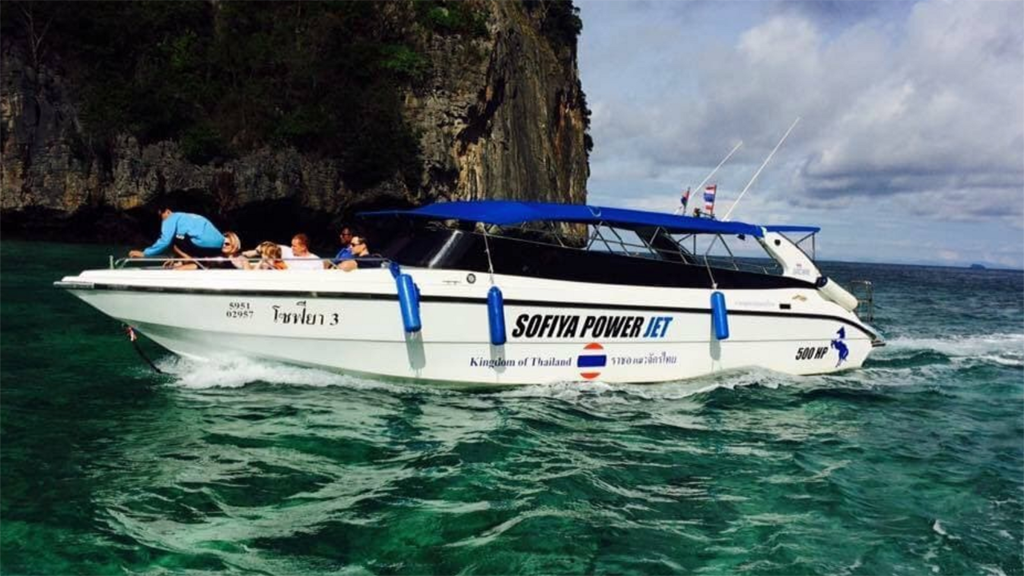 Private Speed Boat to Phi Phi and Phang Nga Bay