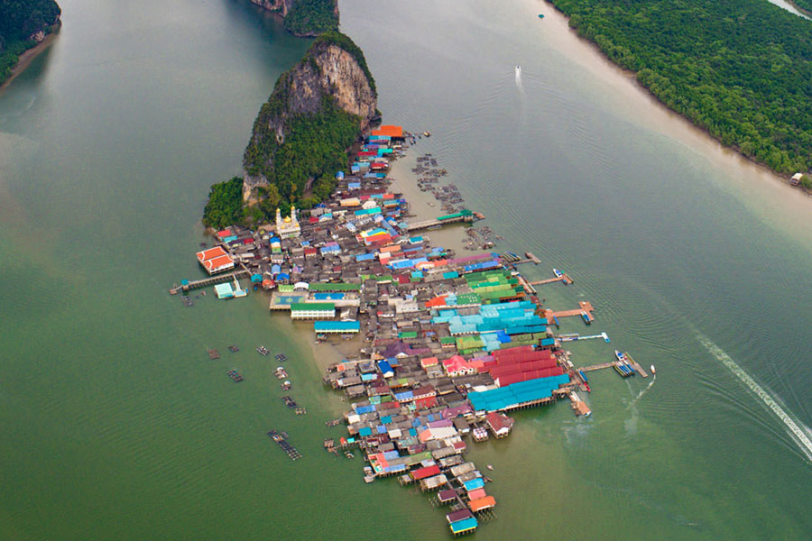 Private  James Bond Islands Tour Long Boat