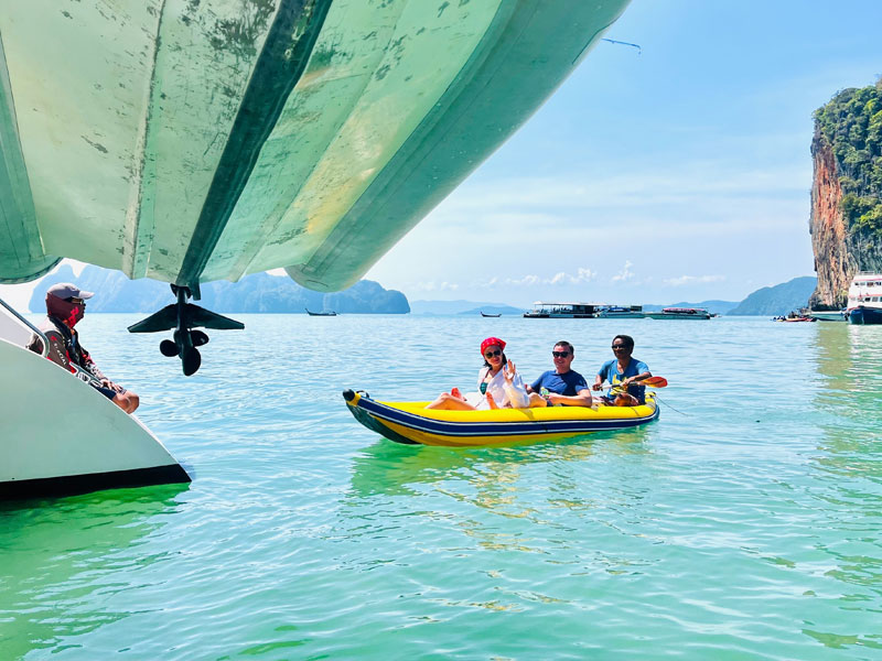 Private Catamaran Yacht to Phang Nga Bay
